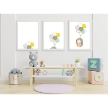 Süni lufival 3 részes poszter mockup