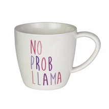 Láma figurás vicces bögre
