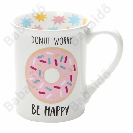 „Donut Worry” bögre